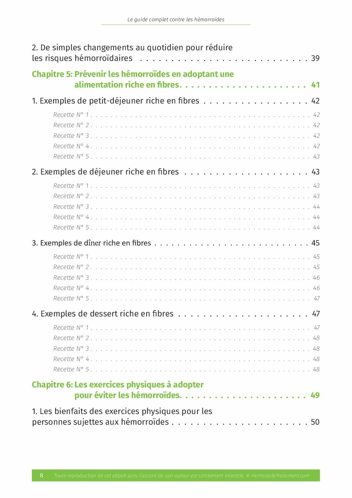 Sommaire Guide Hémo - Page 4