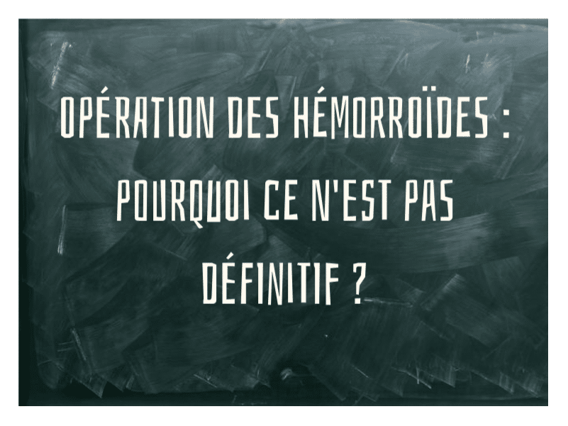 operation hemorroides
