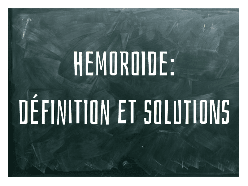 hemoroide definition